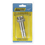 Seachoice Mega-Flow Dripless Thru Hull Fitting, 316 Stainless Steel, Fits 3/4 in. Hose, 1-1/2 in. Max. Hull - 50-18601 - official Seachoice product image 6