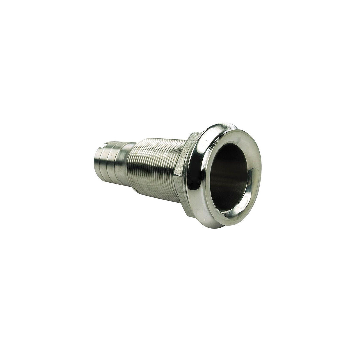 Seachoice Mega-Flow Dripless Thru Hull Fitting, 316 Stainless Steel, Fits 1 in. Hose, 1-1/2 in. Max. Hull - 50-18611 - official Seachoice product image 9