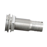 Seachoice Mega-Flow Dripless Thru Hull Fitting, 316 Stainless Steel, Fits 1 in. Hose, 1-1/2 in. Max. Hull - 50-18611 - official Seachoice product image 3