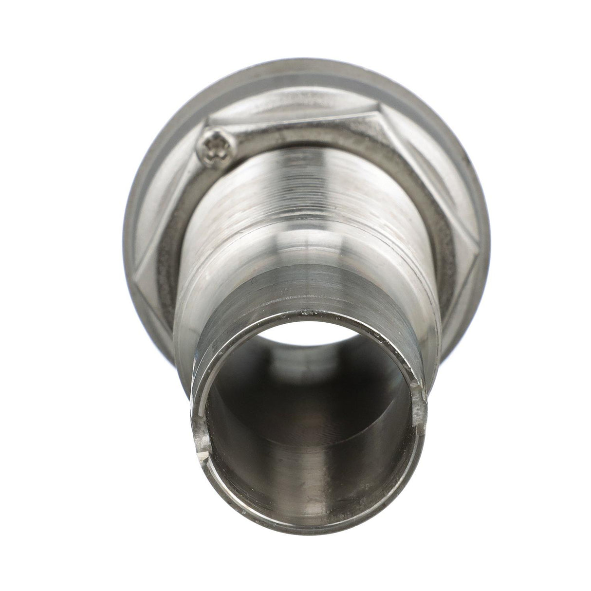 Seachoice Mega-Flow Dripless Thru Hull Fitting, 316 Stainless Steel, Fits 1 in. Hose, 1-1/2 in. Max. Hull - 50-18611 - official Seachoice product image 6