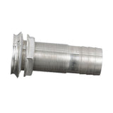 Seachoice Mega-Flow Dripless Thru Hull Fitting, 316 Stainless Steel, Fits 1-1/8 in. Hose, 1-1/2 in. Max. Hull - 50-18621 - official Seachoice product image 8