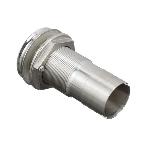 Seachoice Mega-Flow Dripless Thru Hull Fitting, 316 Stainless Steel, Fits 1-1/2 In. Hose, 1-1/2 In. Max. Hull - 50-18631 - official Seachoice product image 7