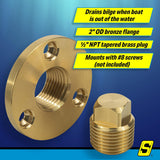 Seachoice Garboard Drain Plug-1/2" (Bulk) - 18750 - official Seachoice product image 5