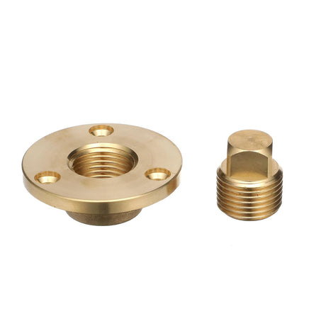 Seachoice Cast Bronze Marine Boat 2 In. Garboard Drain w/ Brass Plug - 18751 - official Seachoice product image 3
