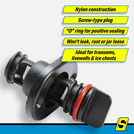 Seachoice Drain Plug - 18781 - official Seachoice product image 6