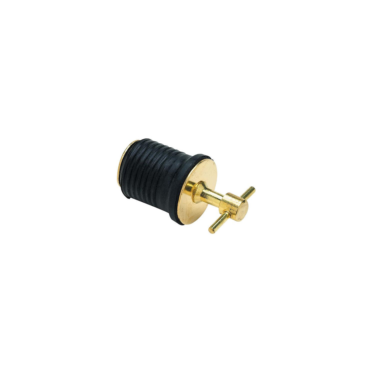 Seachoice Twist-Turn 1.25 In. Marine Boat Brass Drain Plug w/ Neoprene Seal - 50-18861 - official Seachoice product image 7