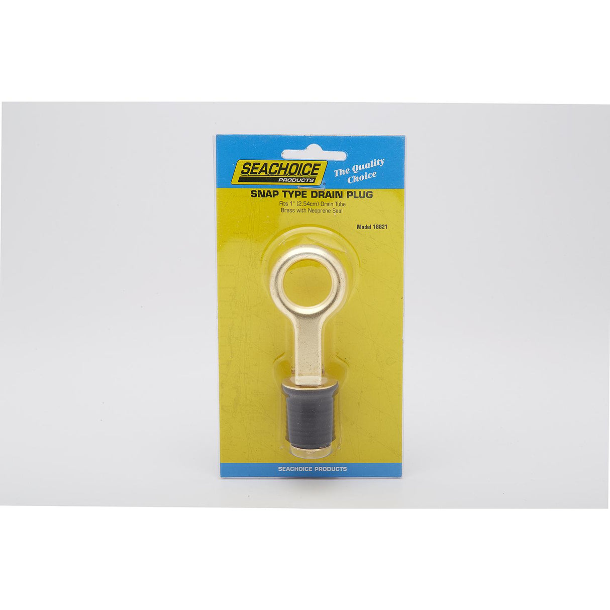 Seachoice Brass Drain Plug, 1 Snap - 50-18821 - official Seachoice product image 11