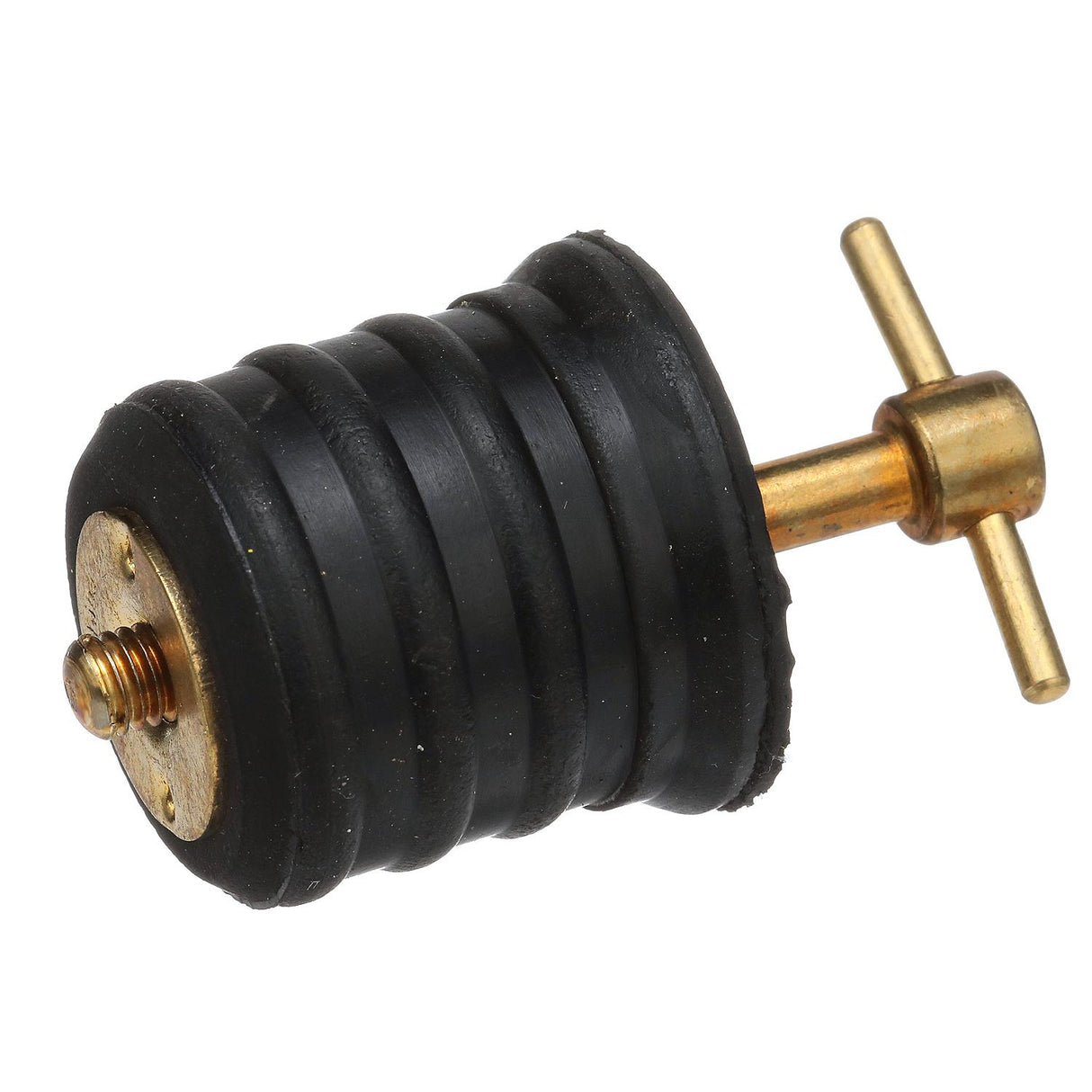 Seachoice Twist-Turn 1.25 In. Marine Boat Brass Drain Plug w/ Neoprene Seal - 50-18861 - official Seachoice product image 3