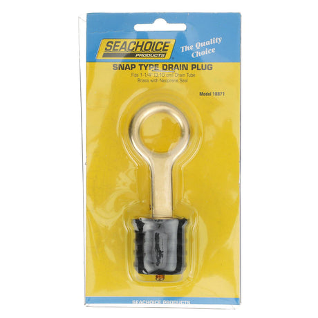 Seachoice Snap-Lock Drain Plug, Brass - 50-18871 - official Seachoice product image 4