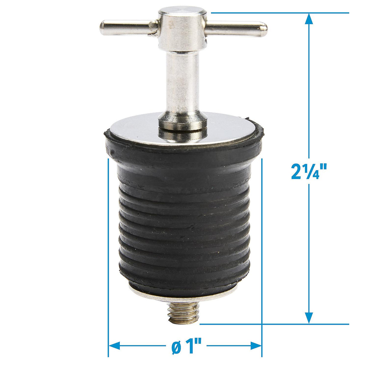 Seachoice Drain Plug- 1 Twist-SS - 18891 - official Seachoice product image 5