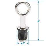 Seachoice Drain Plug-1 Snap-Stainless - 50-18901 - official Seachoice product image 3