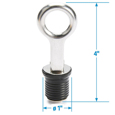 Seachoice Drain Plug-1 Snap-Stainless - 50-18901 - official Seachoice product image 3