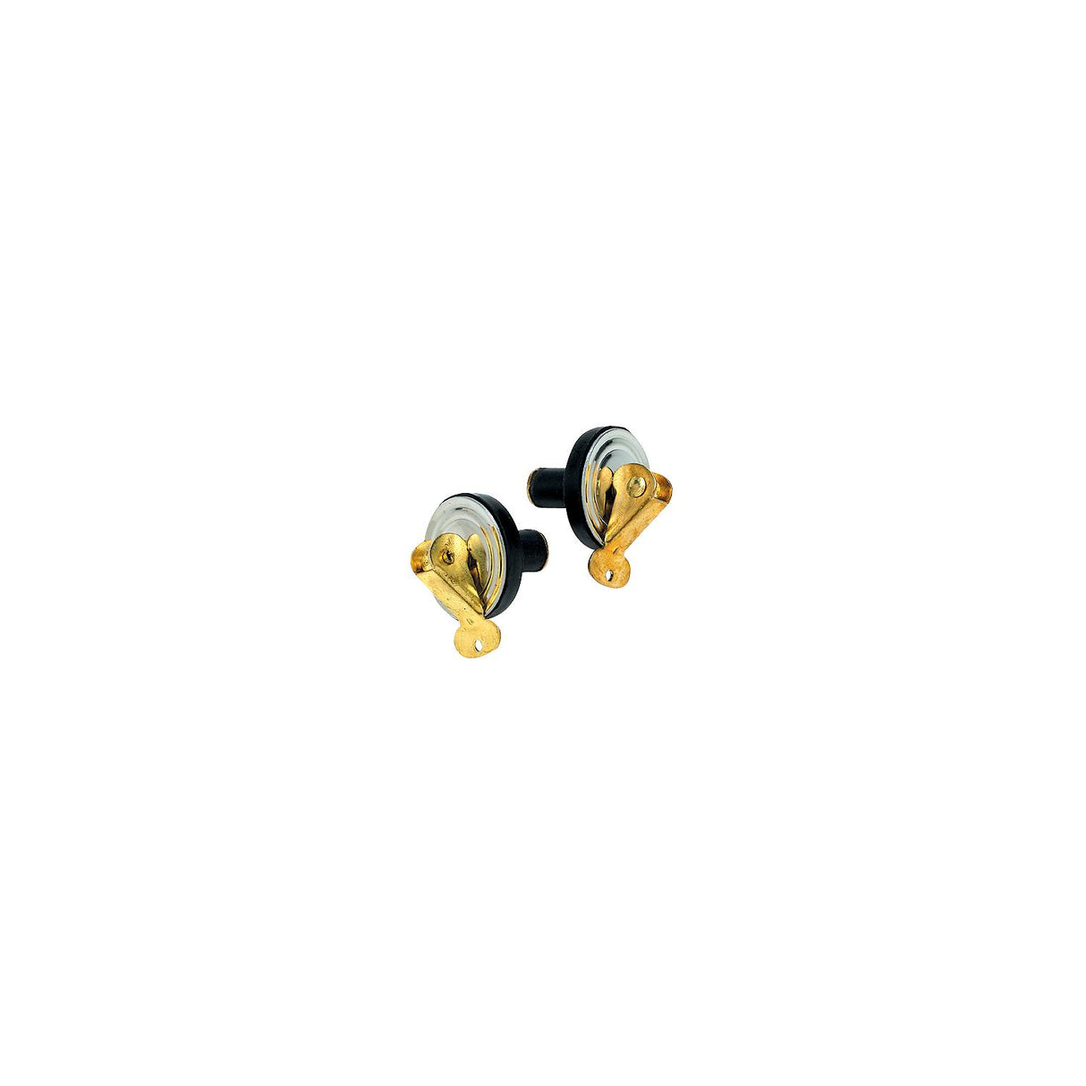 Seachoice 18931 Deck and Baitwell Plug, 3/8 in. Brass, 2-Pack - 50-18931