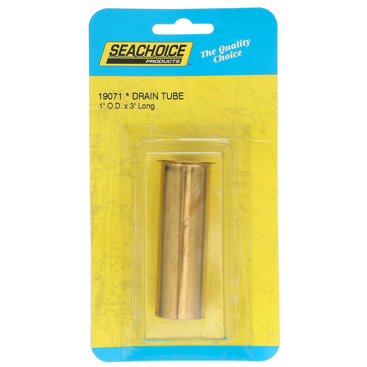 Seachoice 19071 3 in. Brass Drain Tube, 1 in. Diameter - SC50-19071 - official Seachoice product image 3