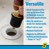 Seachoice 19121 Splashwell Drain Tube - 19121 - official Seachoice product image 4