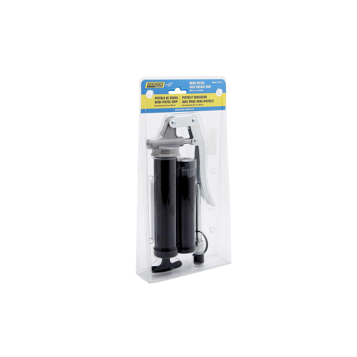 Seachoice Mini-Pistol Grip Grease Gun with 3 oz. Cartridge - 19197
