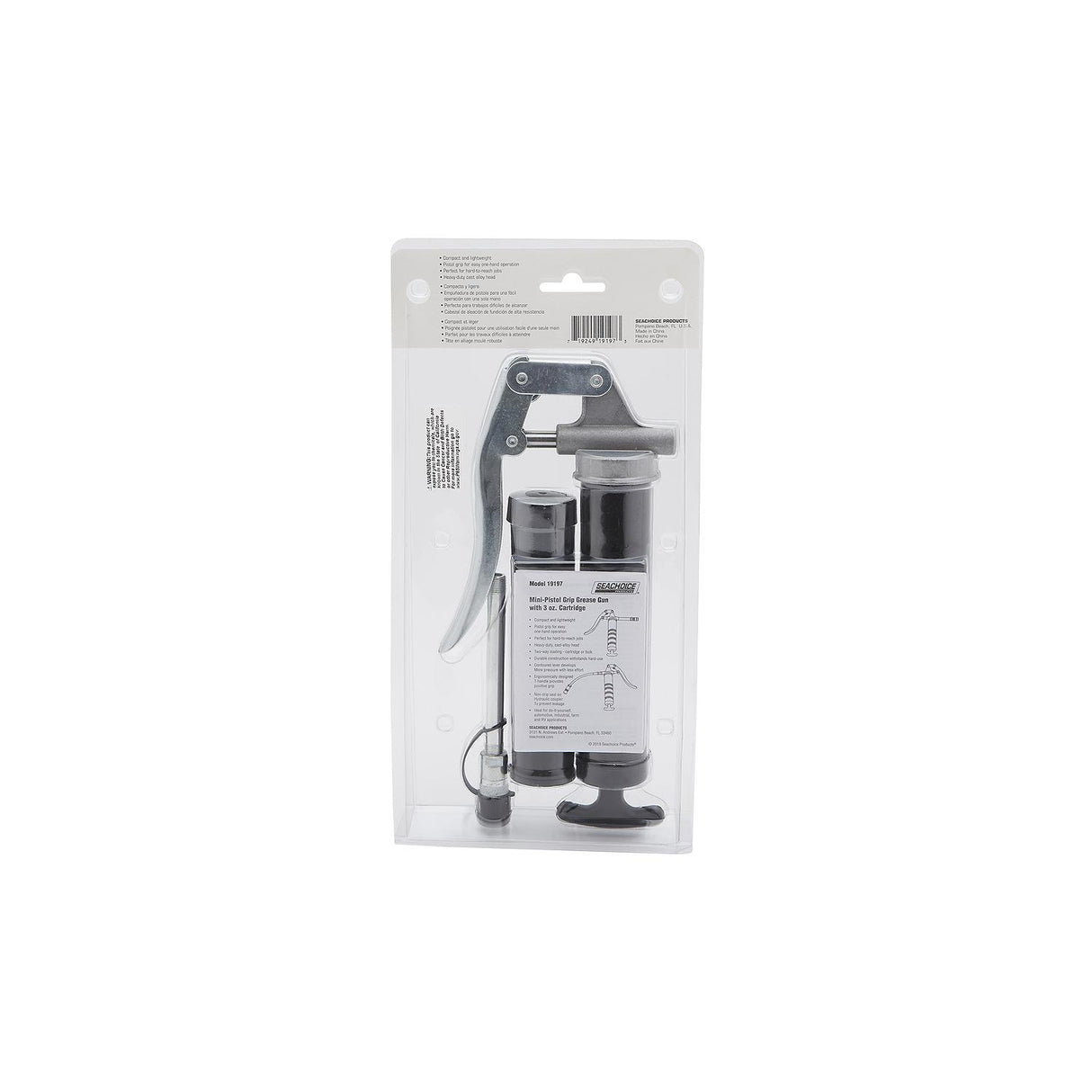 Seachoice Mini-Pistol Grip Grease Gun with 3 oz. Cartridge - 19197 - official Seachoice product image 4