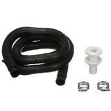Seachoice Bilge Pump Installation Kit for 1-1/8 in. Outlets, w/ 6 Ft. Hose, 2 Hose Clamps, and Thru-Hull Fitting - 19451 - image 2