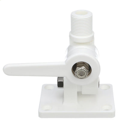 Seachoice 4-Way Nylon Antenna Ratchet Mounting Kit, White Finish - 19501 - official Seachoice product image 4