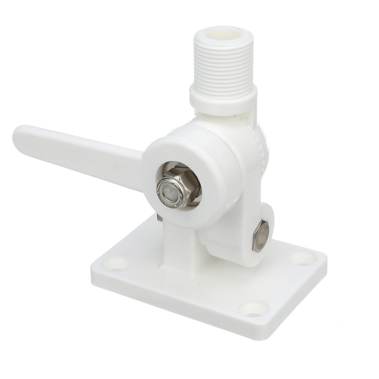Seachoice 4-Way Nylon Antenna Ratchet Mounting Kit, White Finish - 19501 - official Seachoice product image 6