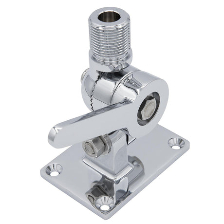 Seachoice 19521 Universal Antenna Ratchet-Mount Base, Chrome-Plated Brass - 19521 - official Seachoice product image 8