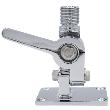 Seachoice 19521 Universal Antenna Ratchet-Mount Base, Chrome-Plated Brass - 19521 - official Seachoice product image 7