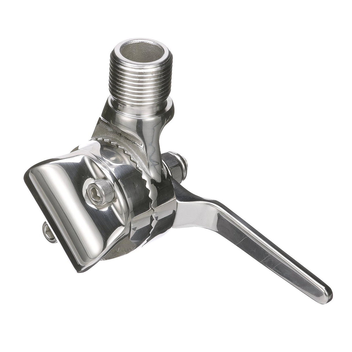 Seachoice Antenna Rail Ratchet Mount With Heavy-Duty Handle, 316 Stainless Steel - 19541 - official Seachoice product image 6