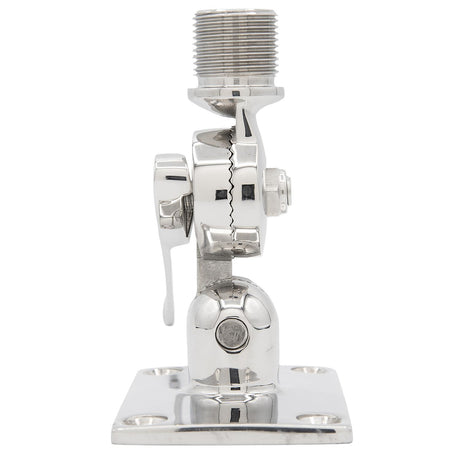 Seachoice 19722 Universal Antenna Ratchet-Mount Base, 316 Stainless Steel - 61C2051 - image 8