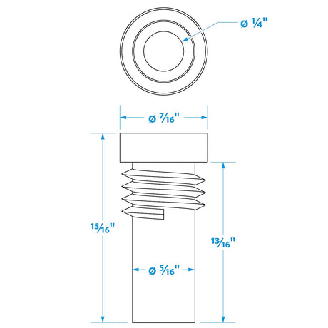 Seachoice UG175 Adapter, VHF Cable Antenna Connector - 19831 - official Seachoice product image 6