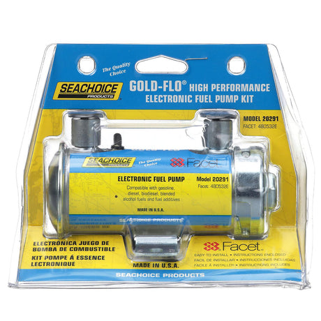 Seachoice 20291 Gold-Flo High Performance Electronic 34 GPH Fuel Pump Kit 5.5 - 4 PSI - 50-20291 - official Seachoice product image 3