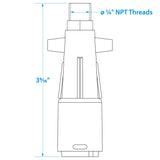 Seachoice Deluxe Fuel Connector for Mercury, Female, 1/4 in. NPT - 7405-P - official Seachoice product image 5