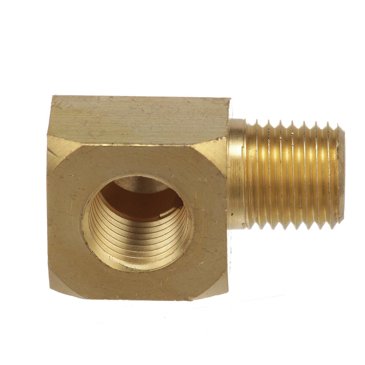 Seachoice Fuel Tank Elbow 1/4 In. NPT Male X 1/4 In. NPT Female, Brass - 7522 - official Seachoice product image 4