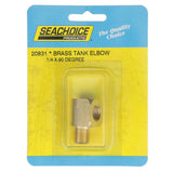 Seachoice Fuel Tank Elbow 1/4 In. NPT Male X 1/4 In. NPT Female, Brass - 7522 - official Seachoice product image 2