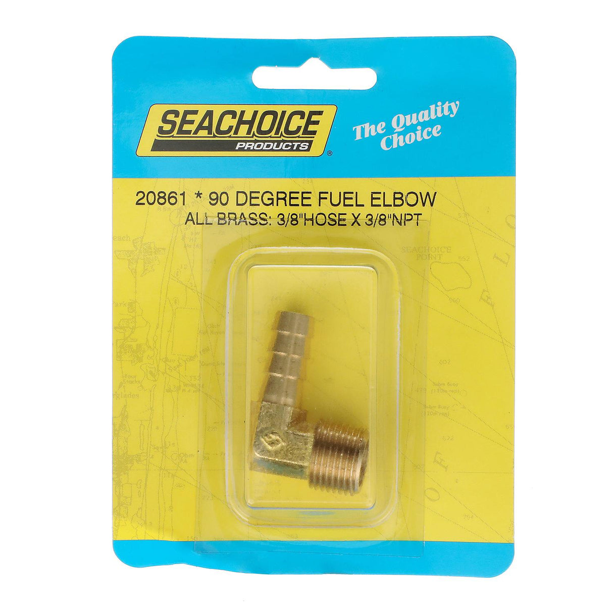 Seachoice 90-Degree Fuel Elbow, 3/8 In. With 3/8 In. Thread - 50-20861 - official Seachoice product image 6