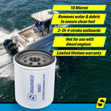 Seachoice 20937 Fuel/Water Separating Filter - SFC-85450-V106 - image 8