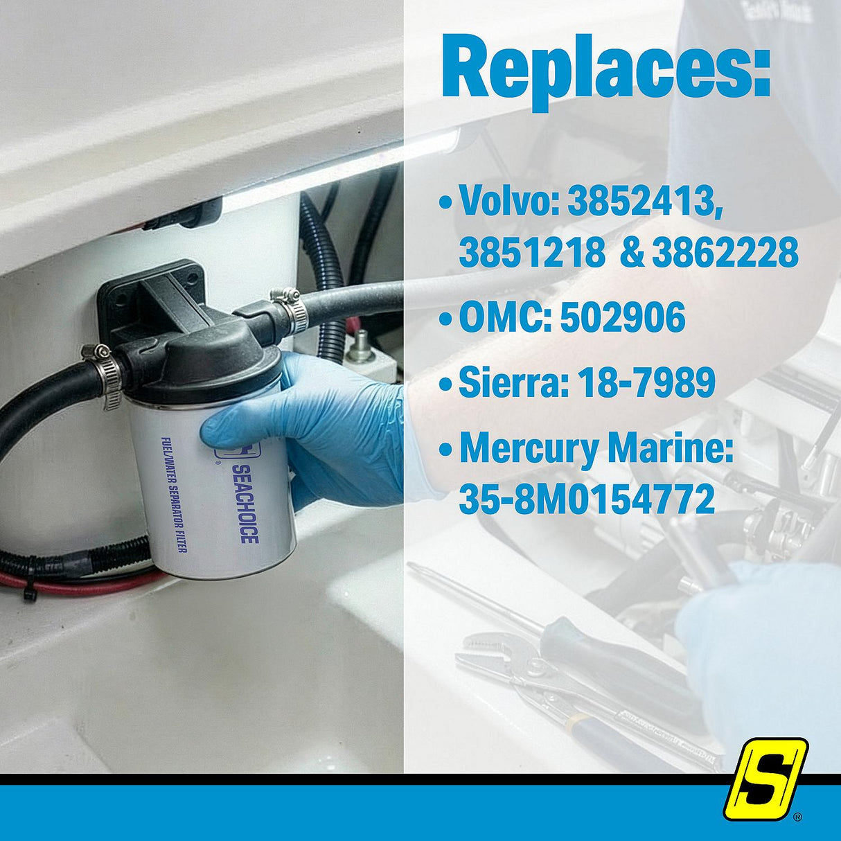 Seachoice 20937 Fuel/Water Separating Filter - SFC-85450-V106 - image 9