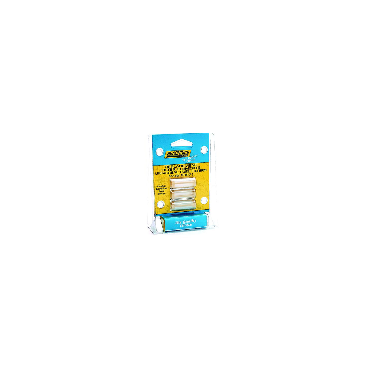 Seachoice Replacement Filters Only For 20941 In-Line Fuel Filter (Pack of 3) - 20971