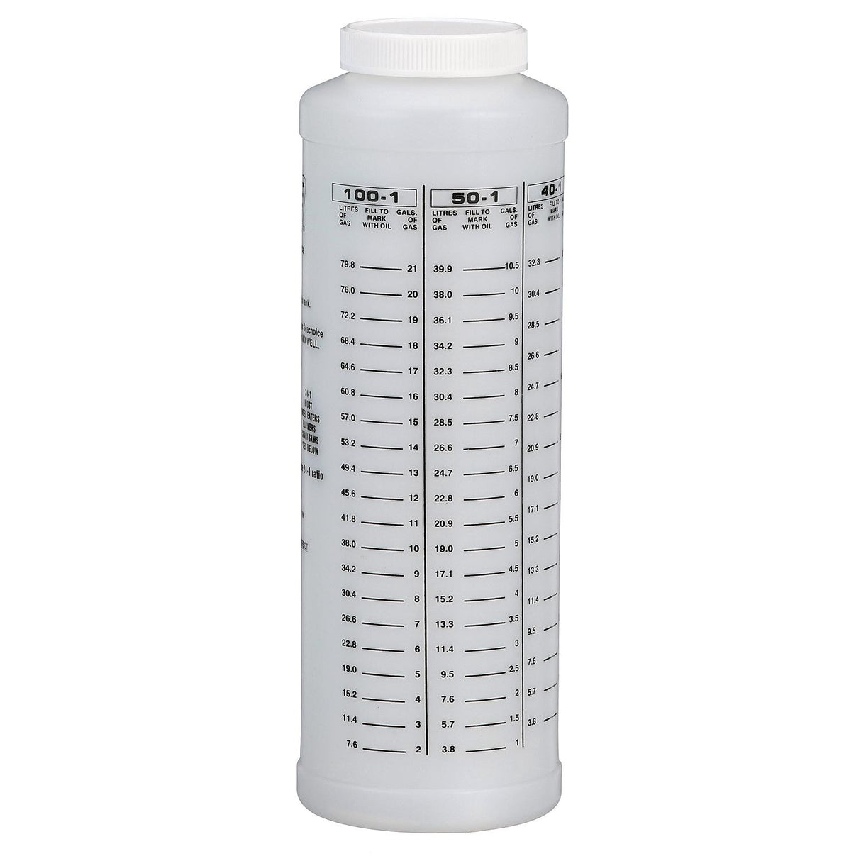 Seachoice 2-Cycle Engine, Oil to Gas Measuring Container, 32 Oz., Wide Mouth Bottle - 21000