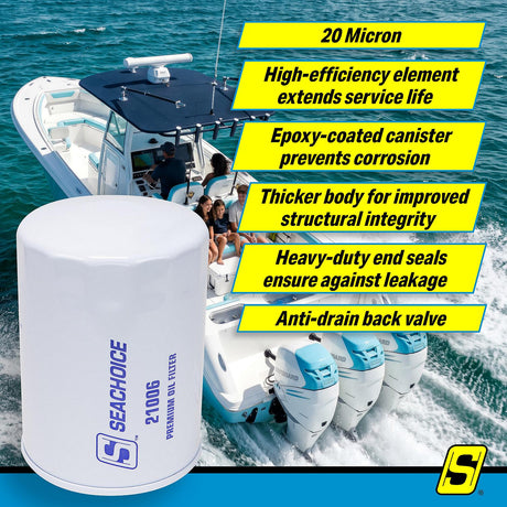 Seachoice 21006 Full-Flow Oil Filter - C-65042-V106 - image 9