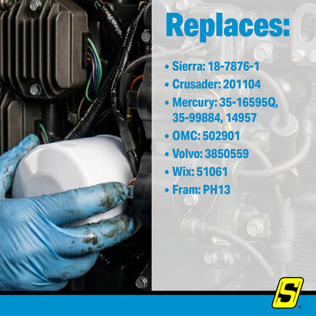Seachoice 21006 Full-Flow Oil Filter - C-65042-V106 - image 5