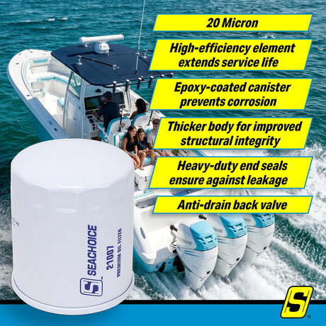 Seachoice 21007 Full-Flow Oil Filter - C-65241-V106 - image 9