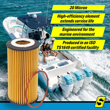 Seachoice 21008 Full-Flow Oil Filter (Element) - EO-19030-V106 - image 5
