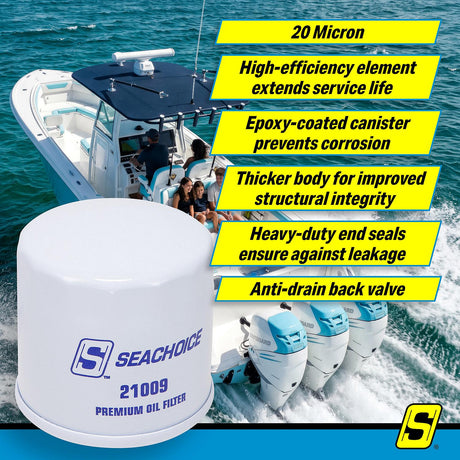 Seachoice 21009 Full-Flow Oil Filter - C-90022-V106 - image 7