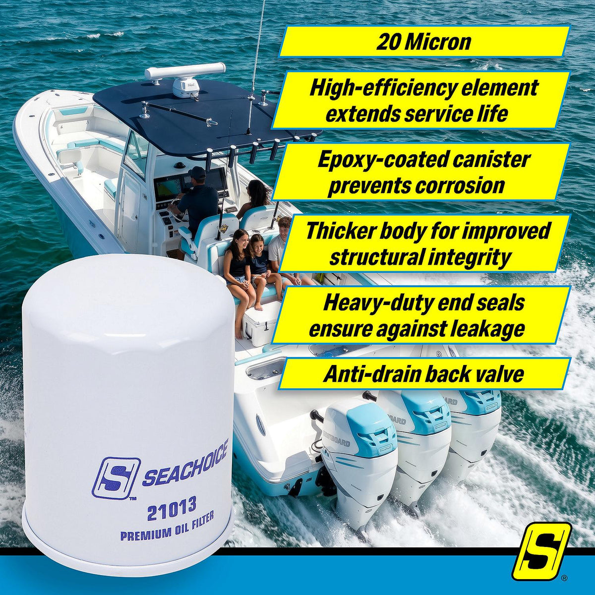Seachoice 21013 Full-Flow Oil Filter - C-16054-V106 - image 7