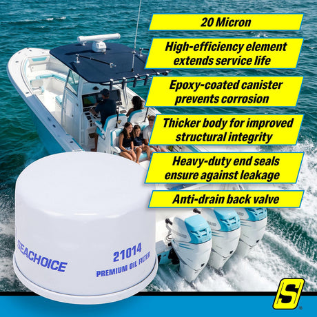 Seachoice 21014 Full-Flow Oil Filter - C-14081-V106 - image 8