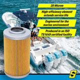 Seachoice 21016 Full-Flow Oil Filter (Element) - O-4901-V106 - image 4