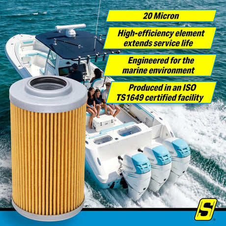 Seachoice 21016 Full-Flow Oil Filter (Element) - O-4901-V106 - image 4