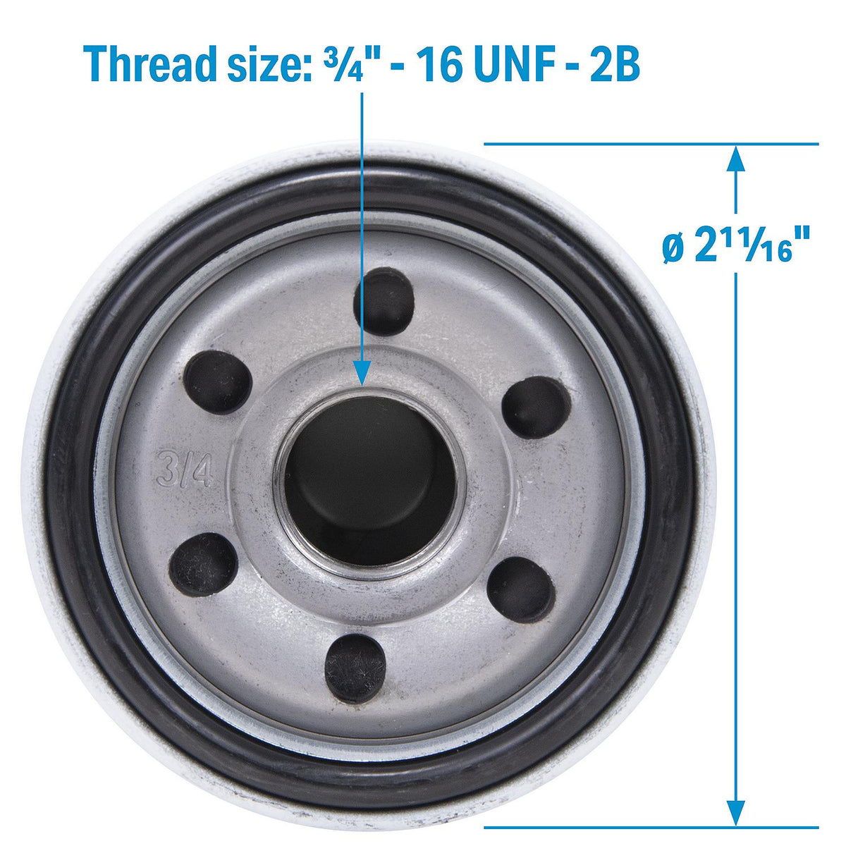 Seachoice 21019 Full-Flow Oil Filter - C-12181-V106 - image 7