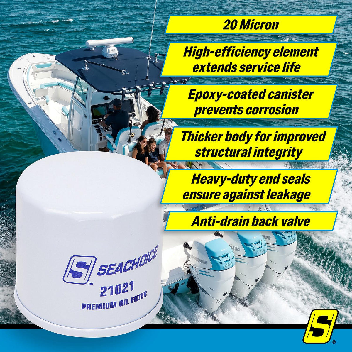 Seachoice 21021 Full-Flow Oil Filter - C-10271-V106 - image 9