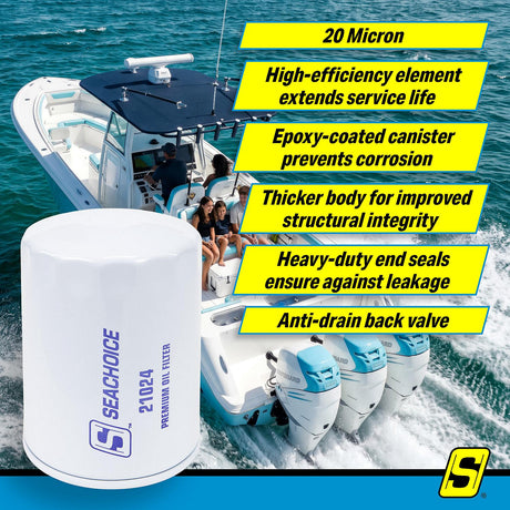 Seachoice 21024 Full-Flow Oil Filter - C-11216-V106 - image 5
